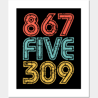 867-5309 - 80's Music Nostalgia Posters and Art